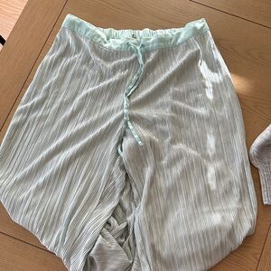 Victoria's Secret Light Green Pajama Pants